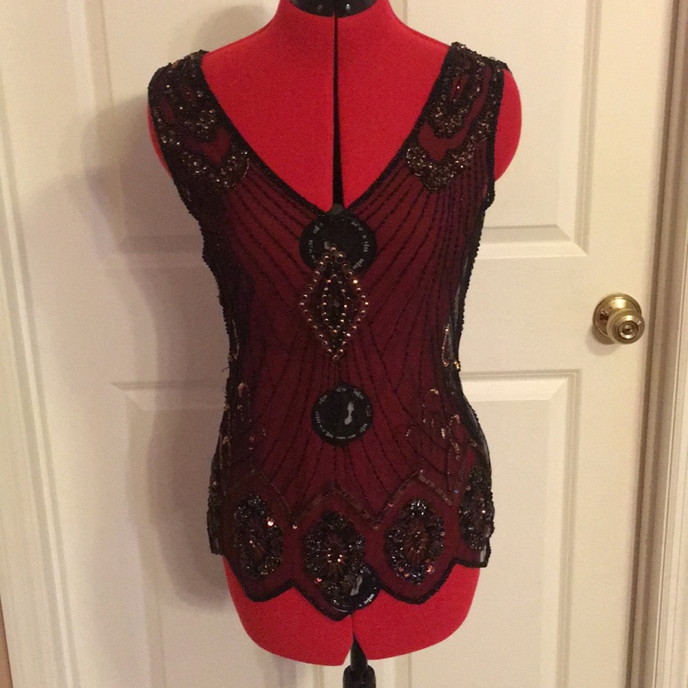 Women’s sequin top